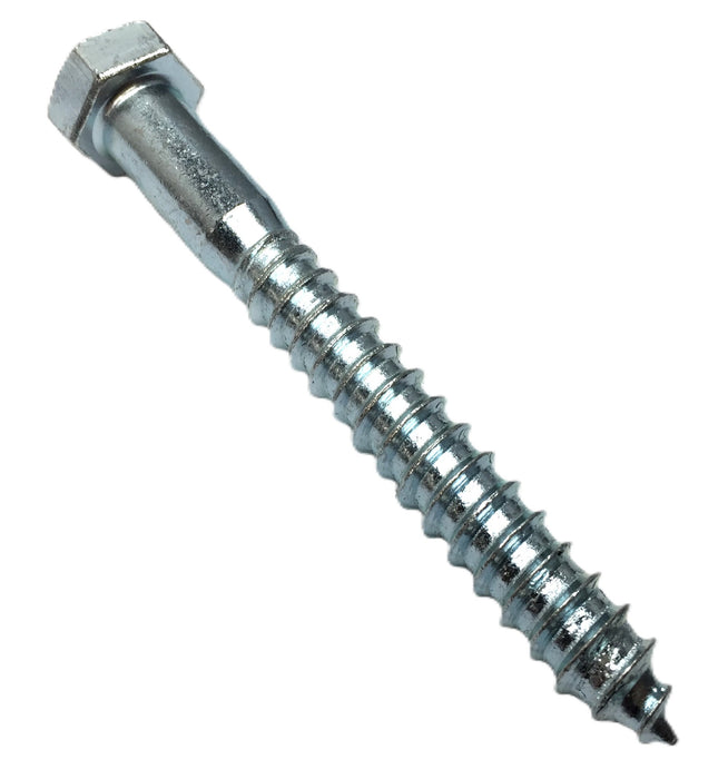 Suburban Bolt 1/2"-6 x 4" Zinc Hex Head Lag Bolt Screw 486564 [Lot of 25] NOS