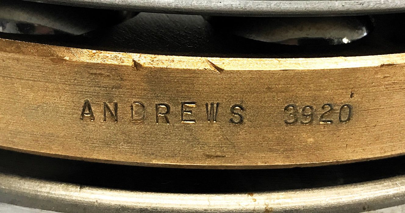 Andrews Thrust Ball Bearing (No Box) 3920 NOS