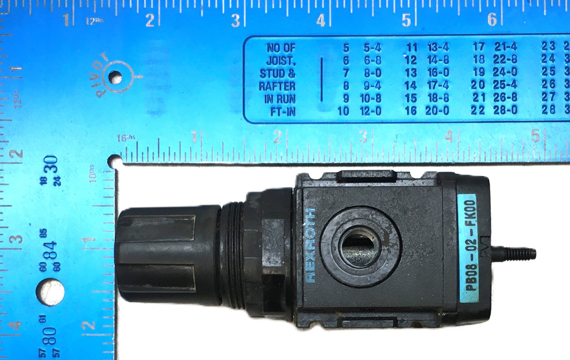 Rexroth Pressure Regulator Top Only PB08-02-FK00 USED