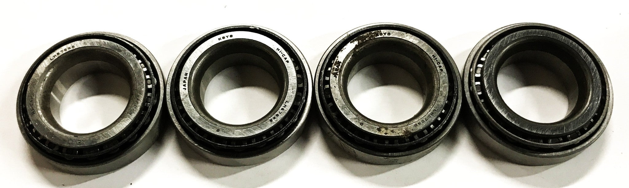 Unbranded Tapered Roller Bearing Cone and Cup LM67048/LM67010 [Lot of 4] NOS