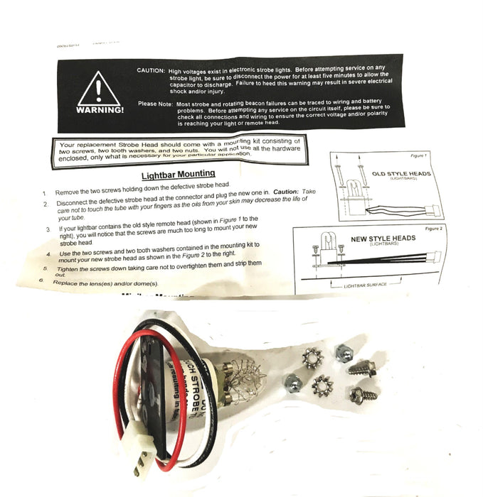 Trucklite Flash Tube Assembly 92715 NOS