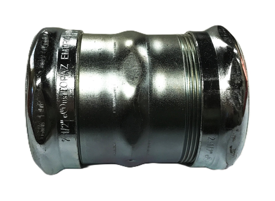Topaz 2-1/2 inch Rigid Compression Coupling EMT/RIGID/IMC [Lot of 2] NOS