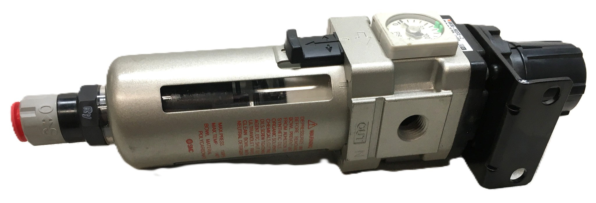 SMC Air Pressure Regulator Assembly AC30-GAK05 NOS