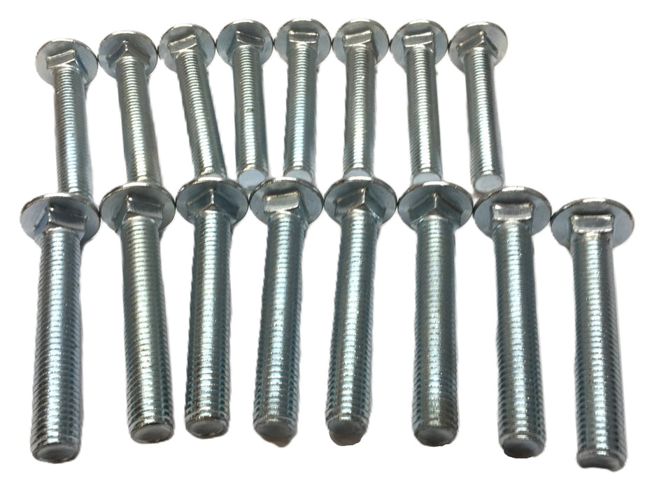 Suburban Bolt 5/8"-11x4" Zinc Steel Coarse Carriage Bolt A0340400400Z[Lot of 16]