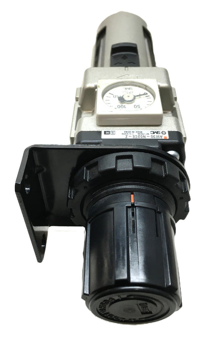 SMC Air Pressure Regulator Assembly AC30-GAK05 NOS
