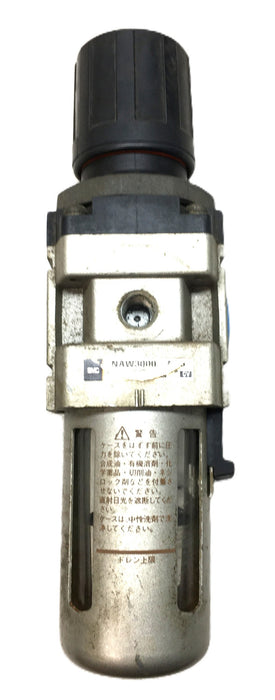 SMC Air Filter Regulator NAW3000-N03 USED
