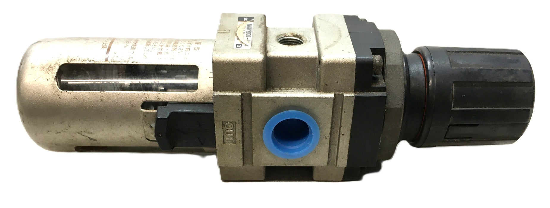 SMC Air Filter Regulator NAW3000-N03 USED