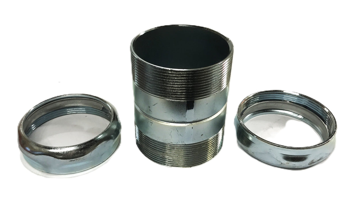 Topaz 2-1/2 inch Rigid Compression Coupling [Lot of 2] NOS