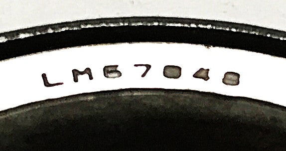 Unbranded Tapered Roller Bearing Cone and Cup LM67048/LM67010 [Lot of 4] NOS