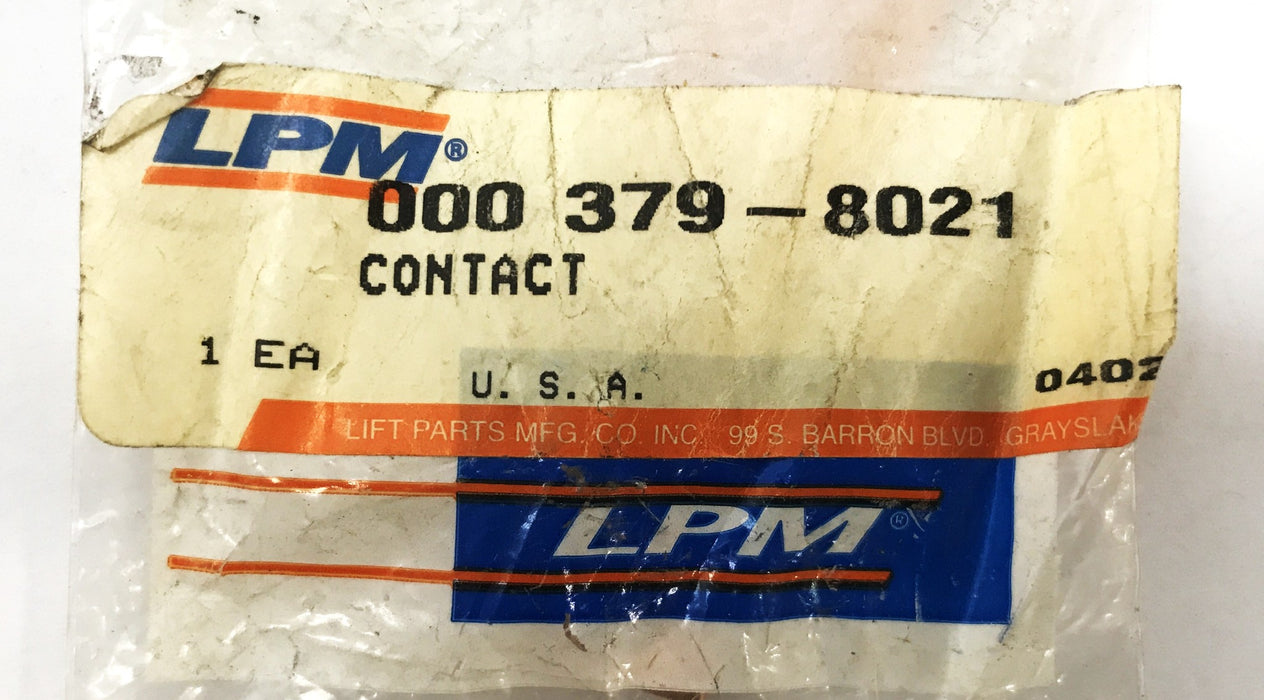 LPM/Total Source Forklift Copper Silver Contact 379-8021 [Lot of 3] NOS