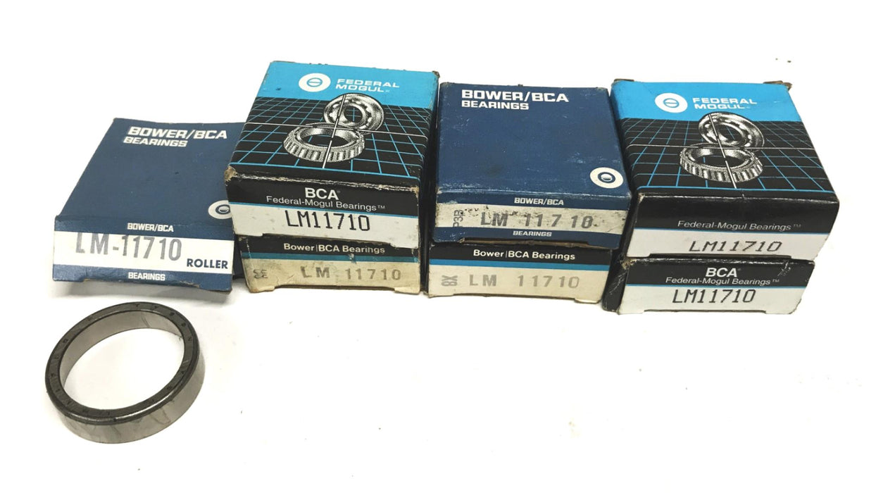 Bower Tapered Roller Bearing Cup LM11710 [Lot of 7] NOS