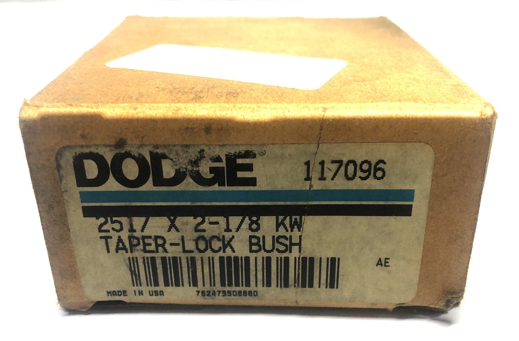 Dodge Taper lock Bushing 2-1/8 Inch Keyway 2517X2-1/8 NOS