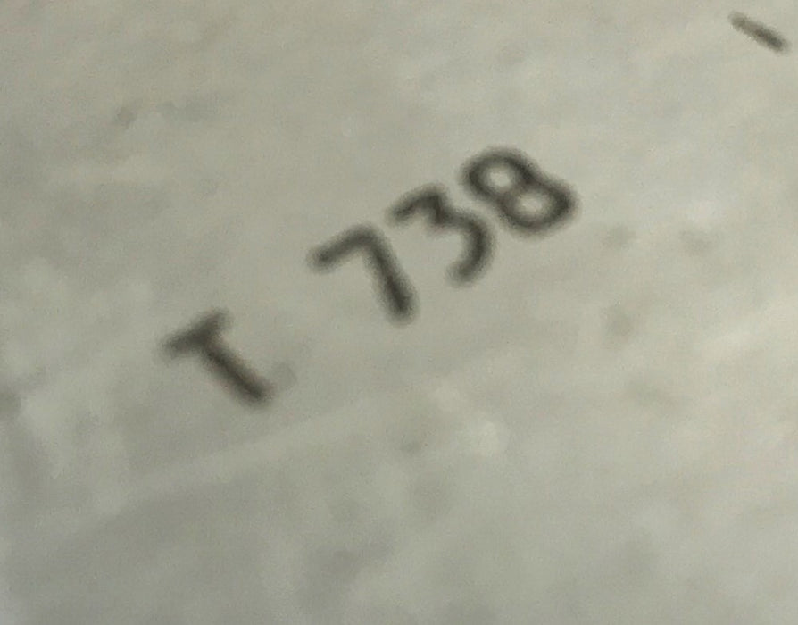 Unbranded Thrust Roller Bearing (No Box) T738 NOS