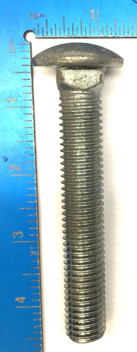 Unbranded 5/8"-11 x 4" Steel Coarse Thread Carriage Bolt 307A [Lot of 11] NOS