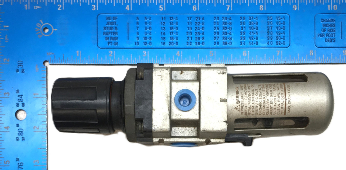 SMC Air Filter Regulator NAW3000-N03 USED