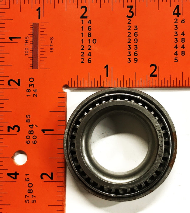 Unbranded Tapered Roller Bearing Cone and Cup LM67048/LM67010 [Lot of 4] NOS
