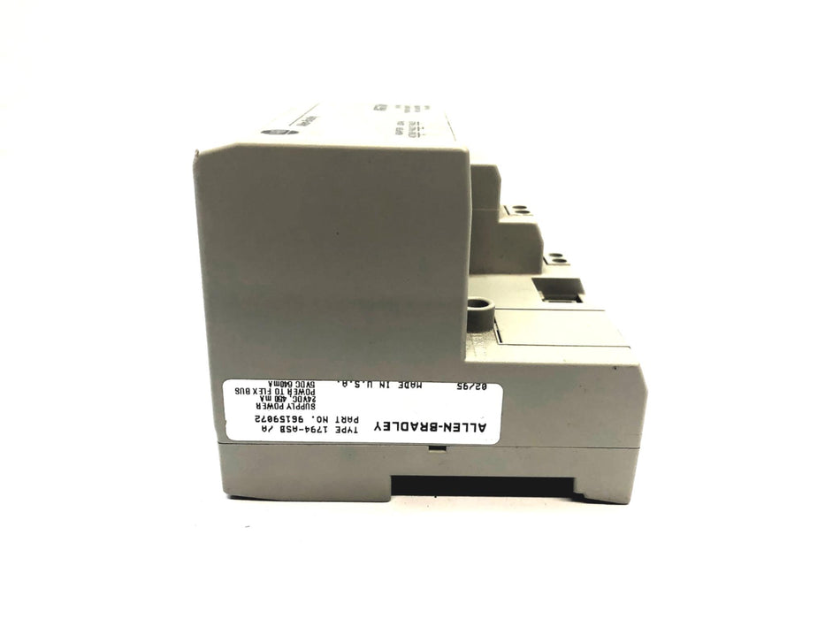 Allen-Bradley Flex I/O 24 VDC Power Supply RIO Adapter 1794-ASB USED