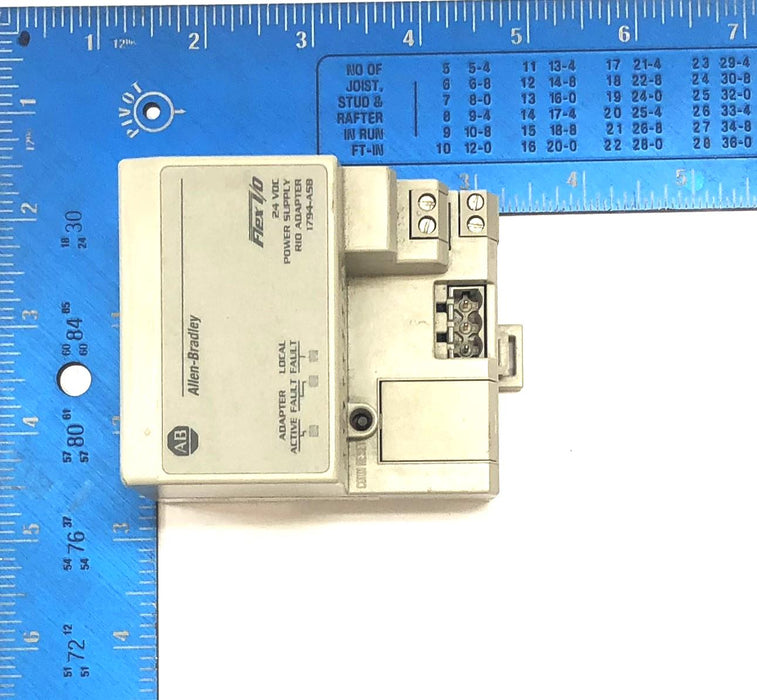 Allen-Bradley Flex I/O 24 VDC Power Supply RIO Adapter 1794-ASB USED