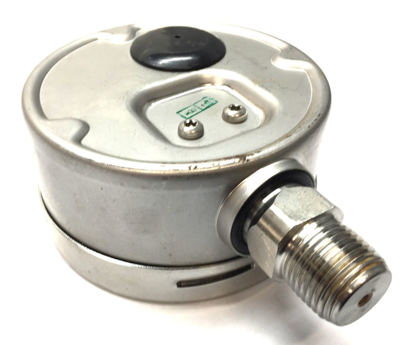 Noshok 316 SS Tube and Socket Gauge -30 in Hg/300psi USED