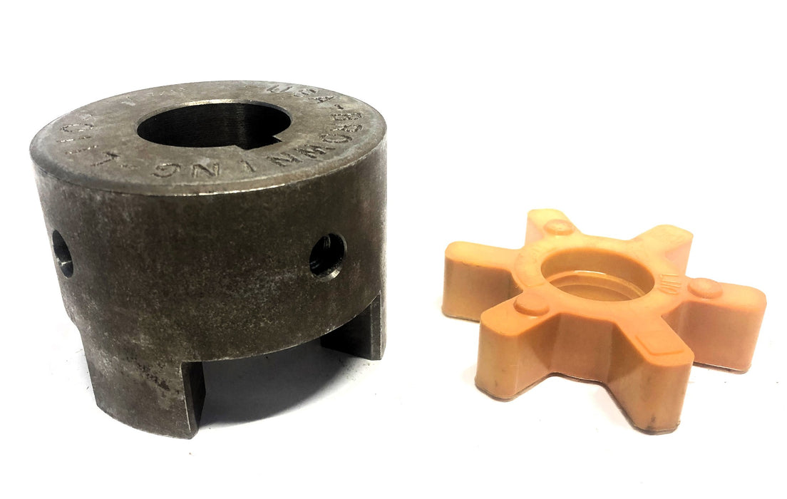 Browning Coupling Hub 1-7/16 Inch Bore With L110 Spider L110X1-7/16 NOS