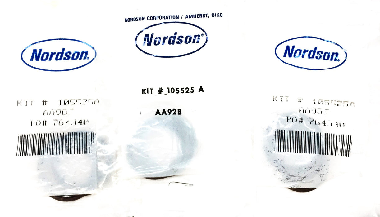 Nordson O-Ring Service Kit (4pcs) 105525A [Lot of 3] NOS