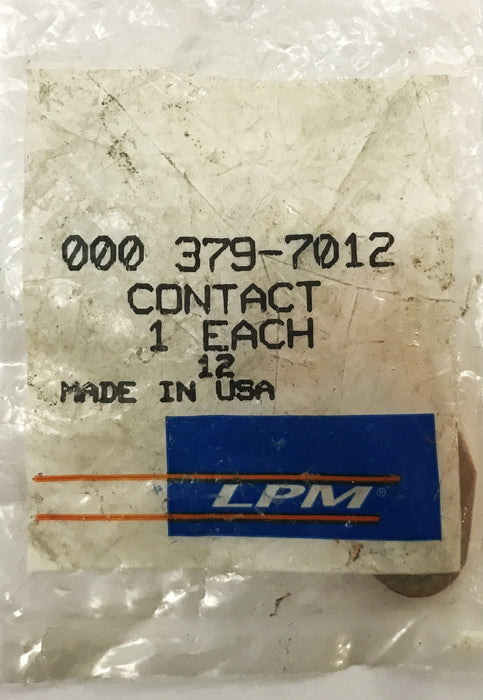 LPM Forklift Copper Silver Contact 379-7012 [Lot of 2] NOS
