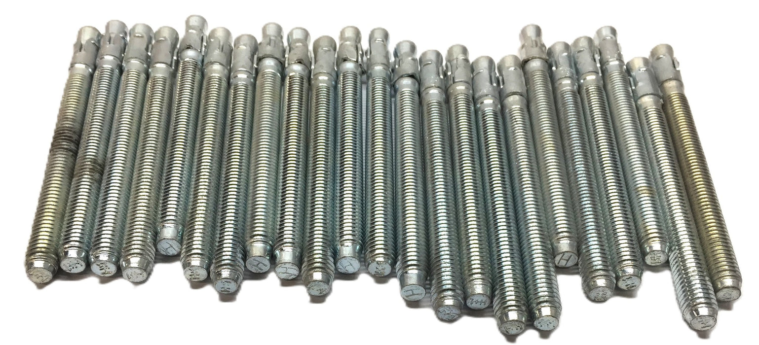 Powers 3/8" x 5" Anchor Wedge Bolt Only (No Nut or Washer) [Lot of 23] NOS
