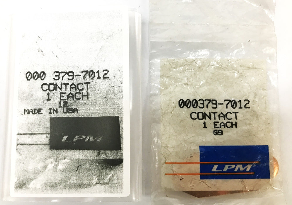 LPM Forklift Copper Silver Contact 379-7012 [Lot of 2] NOS