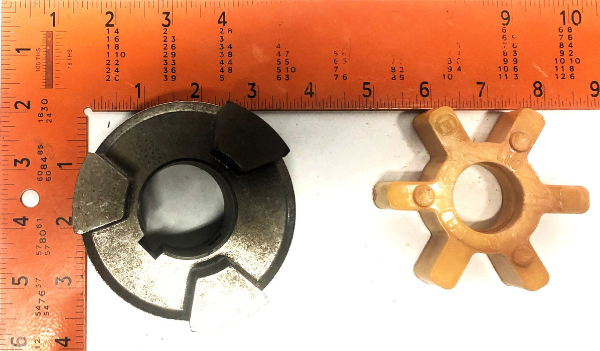Browning Coupling Hub 1-7/16 Inch Bore With L110 Spider L110X1-7/16 NOS
