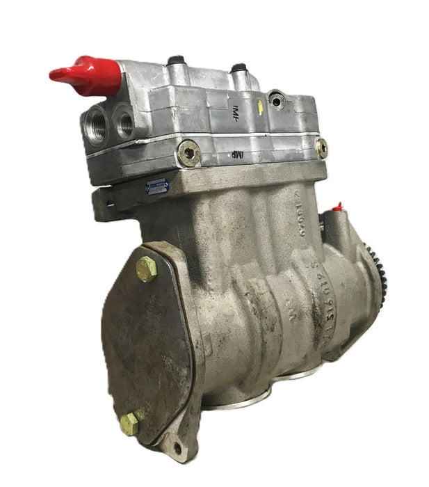 Cummins Wabco Twin Cylinder Air Brake Compressor 4938827 NOS