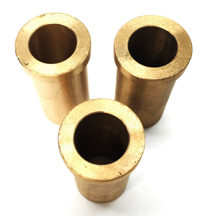 Unbranded 2.36"(L) x 1.10"O.D x .78"I.D Flanged Bronze Bushing [Lot of 3] NOS