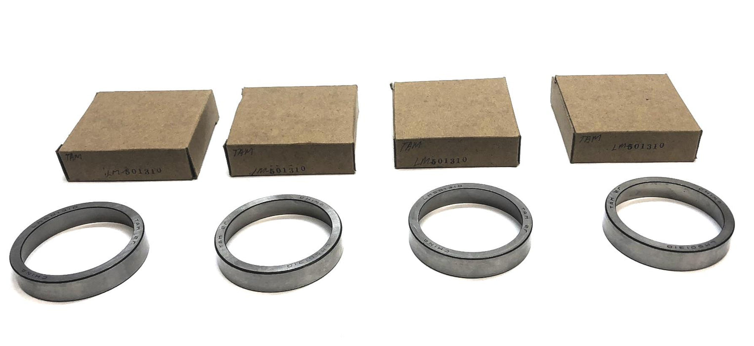 TAM Tapered Roller Bearing Cup LM501310 [Lot of 4] NOS