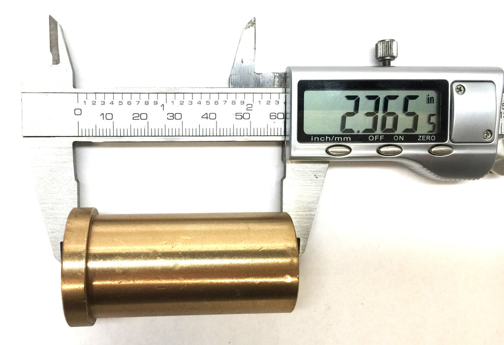 Unbranded 2.36"(L) x 1.10"O.D x .78"I.D Flanged Bronze Bushing [Lot of 3] NOS