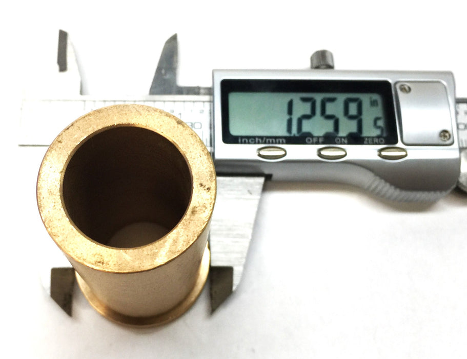 Unbranded 2.36"(L) x 1.10"O.D x .78"I.D Flanged Bronze Bushing [Lot of 3] NOS