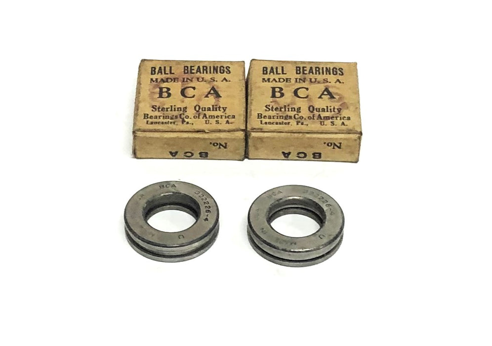 BCA Thrust Ball Bearing 322226-4 U (5512A) [Lot of 2] NOS