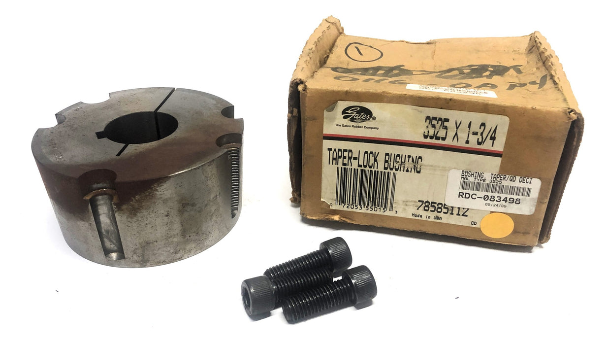 Gates Taper lock Bushing 1-3/4 Inch Bore 3525X1-3/4 NOS