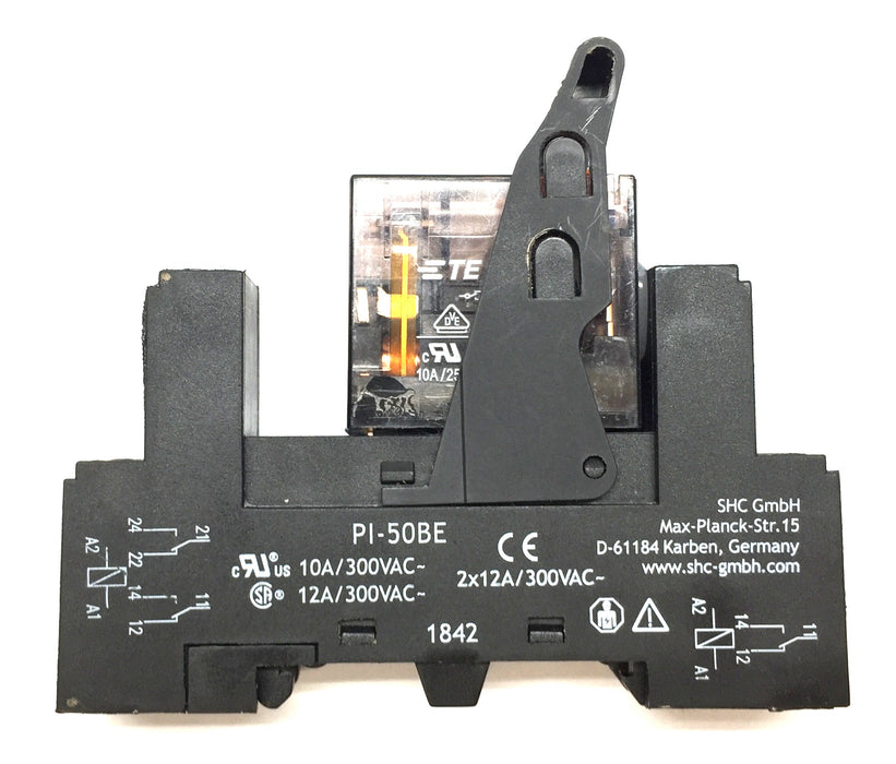 Schrack Socket Relay Assembly PI-50BE (PI-50BE) NOS