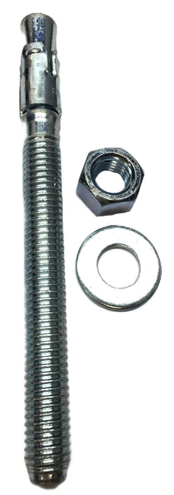 Powers 1/2" x 5-1/2" Anchor Wedge w/Nut and Washer [Lot of 12] NOS