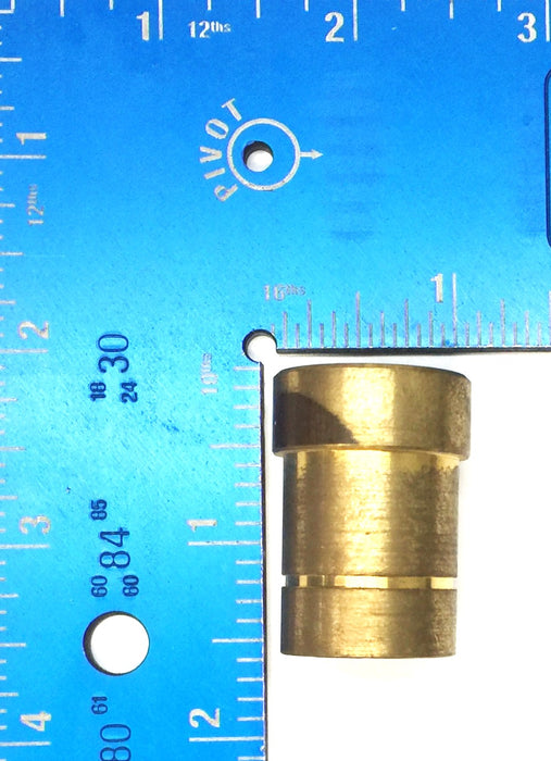 Unbranded 1.37"x .86"x .61" Brass Flange (.97") Bushing 4803026S [Lot of 3] NOS