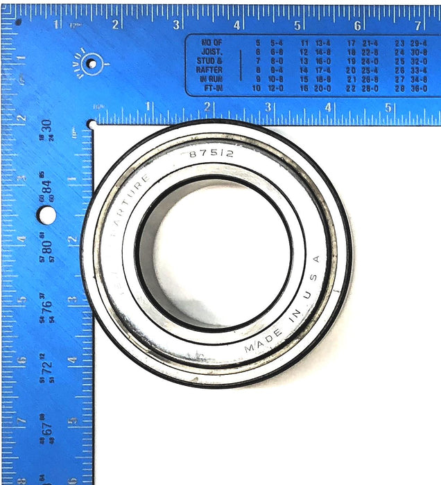 New Departure Single Row Ball Bearing (No Box) 87512 NOS