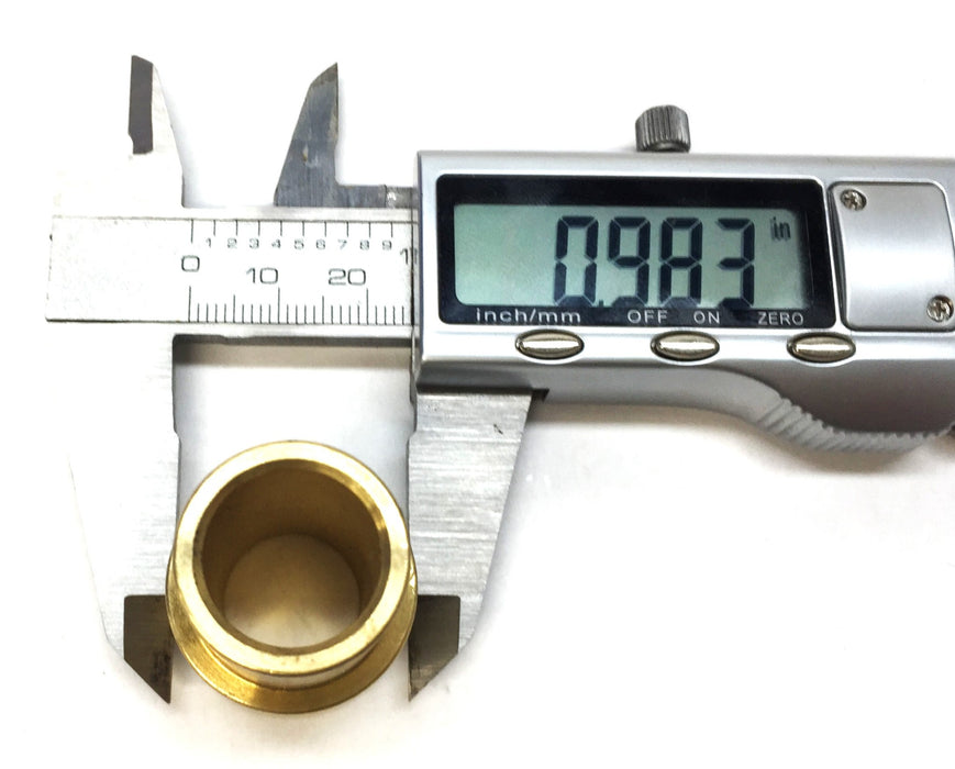 Unbranded 1.44"x .78"x .57" Brass Flange (.98") Bushing 4803026S [Lot of 2] NOS