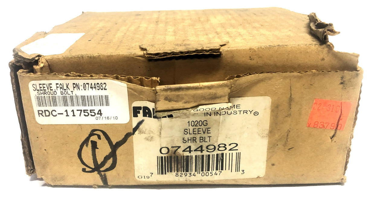 Falk 1020G10 Sleeve Shear Bolt 0744982 NOS