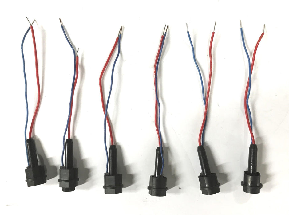 BUSS Series 300V 12A 2-Head In-Line Fuse Holder [Lot of 6] NOS