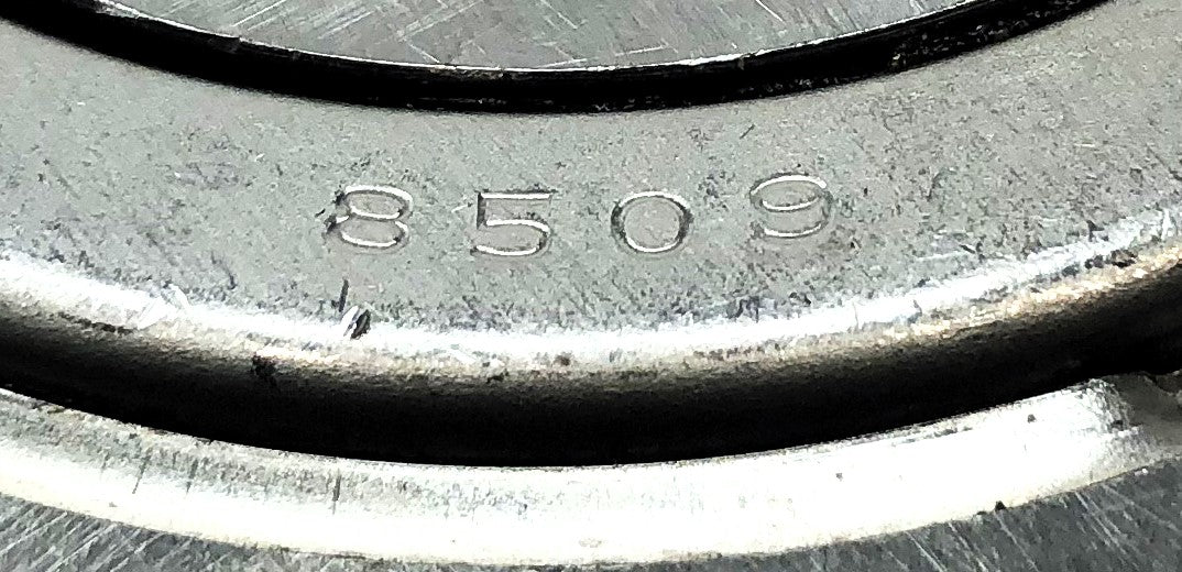 Unbranded Metal Shielded Ball Bearing W/ Snap Ring (No Box) 8509 NOS