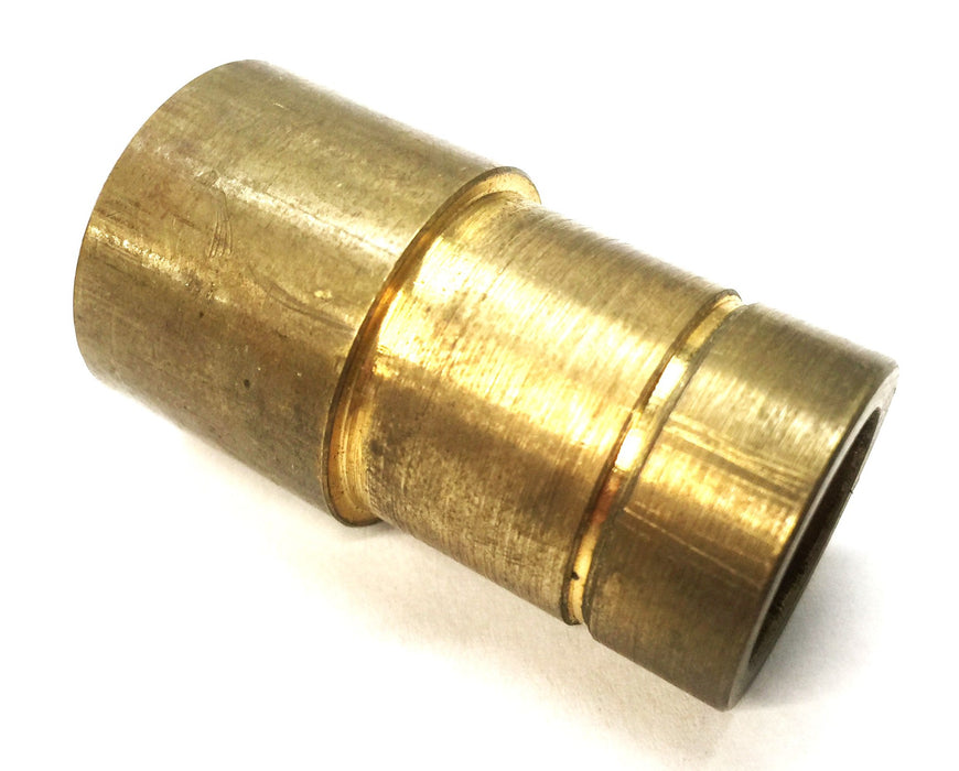 Unbranded 1.77"x .86"x .57" Brass Flange (.98") Bushing [Lot of 3] NOS