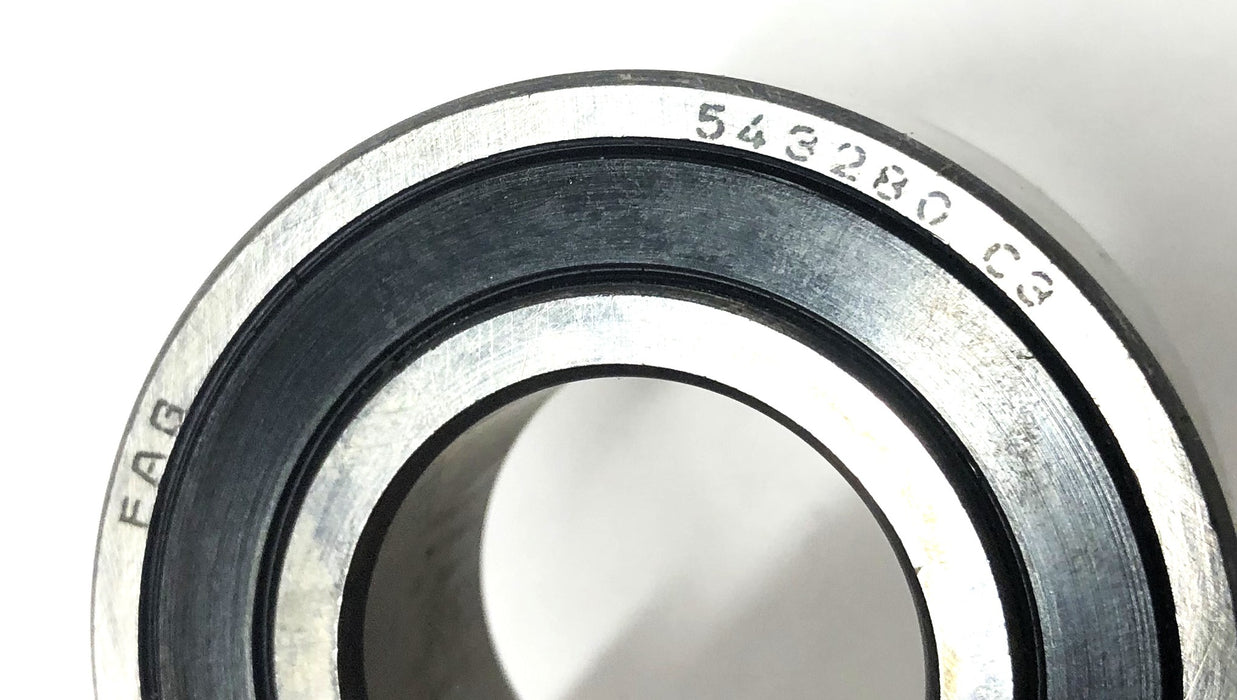 FAG Single Row Ball Bearing No Box 543280C3 (6206RSR) NOS