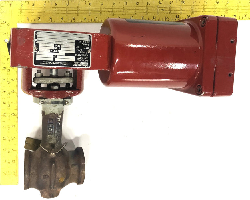 Masoneilan 1-1/2 Inch Camflex 2 Pneumatic Control Valve 35-35212 REFURBISHED