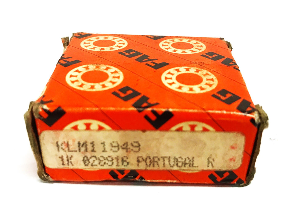 FAG Tapered Roller Bearing Cone KLM11949 [Lot of 4] NOS