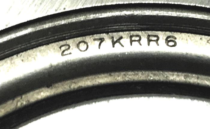 Fafnir Single Row Ball Bearing (No Box) 207KRR6 NOS