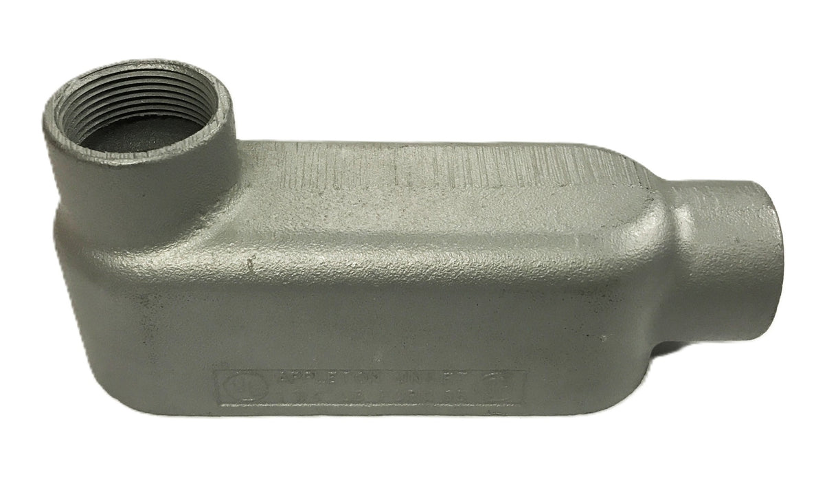Appleton LB-Form-35 Mailable Iron Conduit Body 1-1/4 inch [Lot of 2] NOS